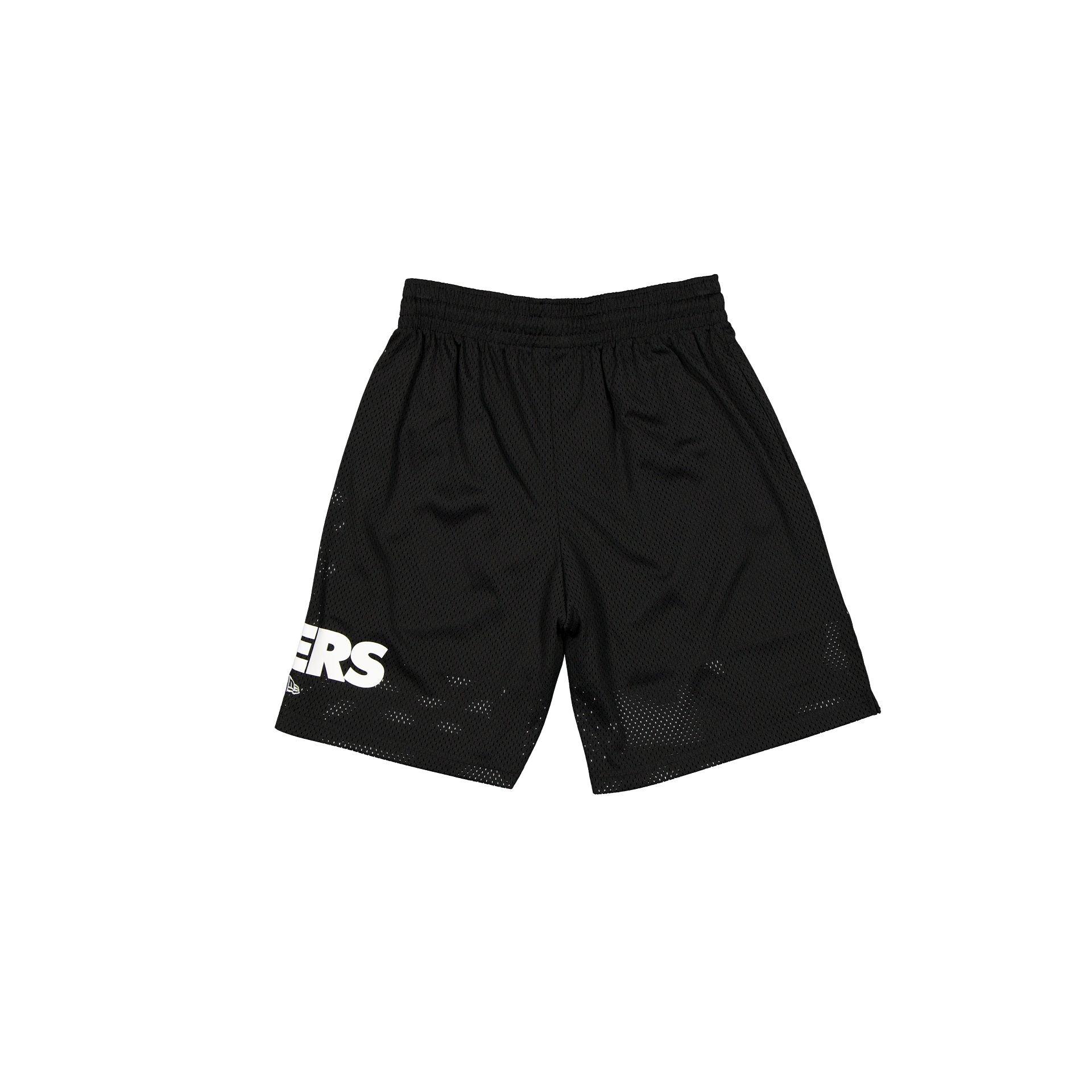 Las Vegas Raiders Mesh Black Shorts Male Product Image