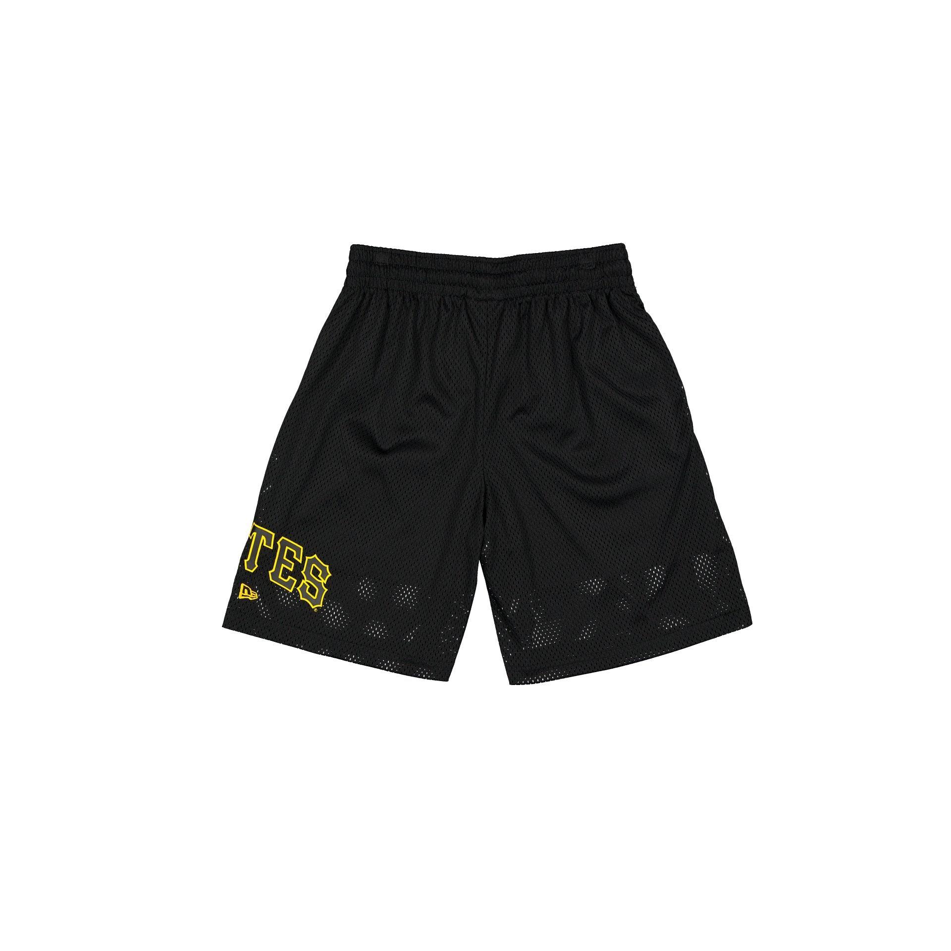 Pittsburgh Pirates Mesh Black Shorts Male Product Image