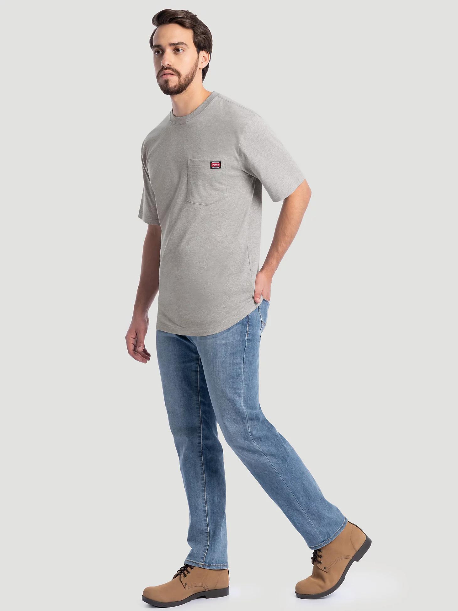 Men's Workwear Pocket T-Shirt in Heather Product Image
