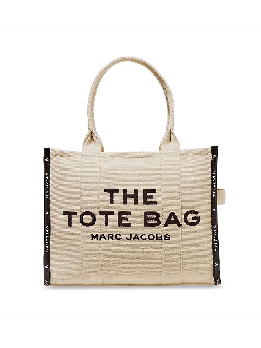 Marc Jacobs The Jacquard Large Tote Bag Black One Size Product Image