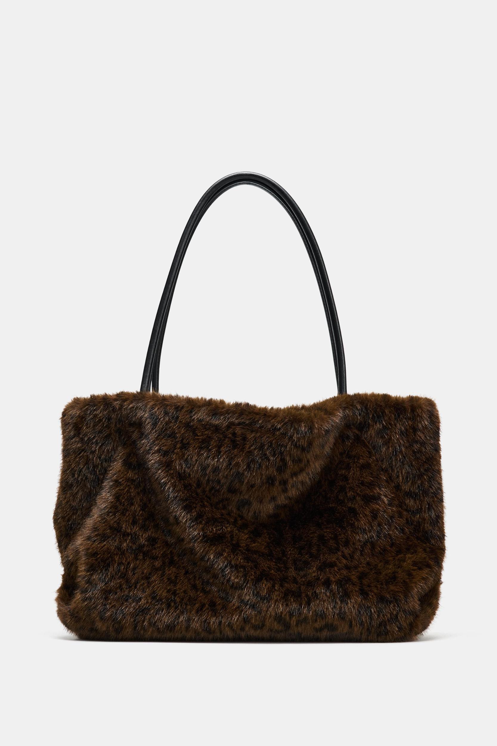 FAUX FUR SHOPPER BAG Product Image