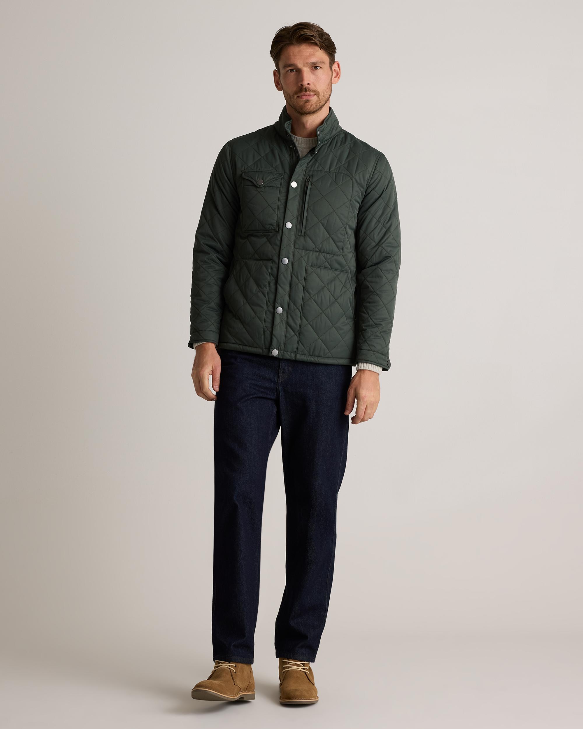 Quince | Men's Featherless Quilted Utility Jacket Nylon Product Image