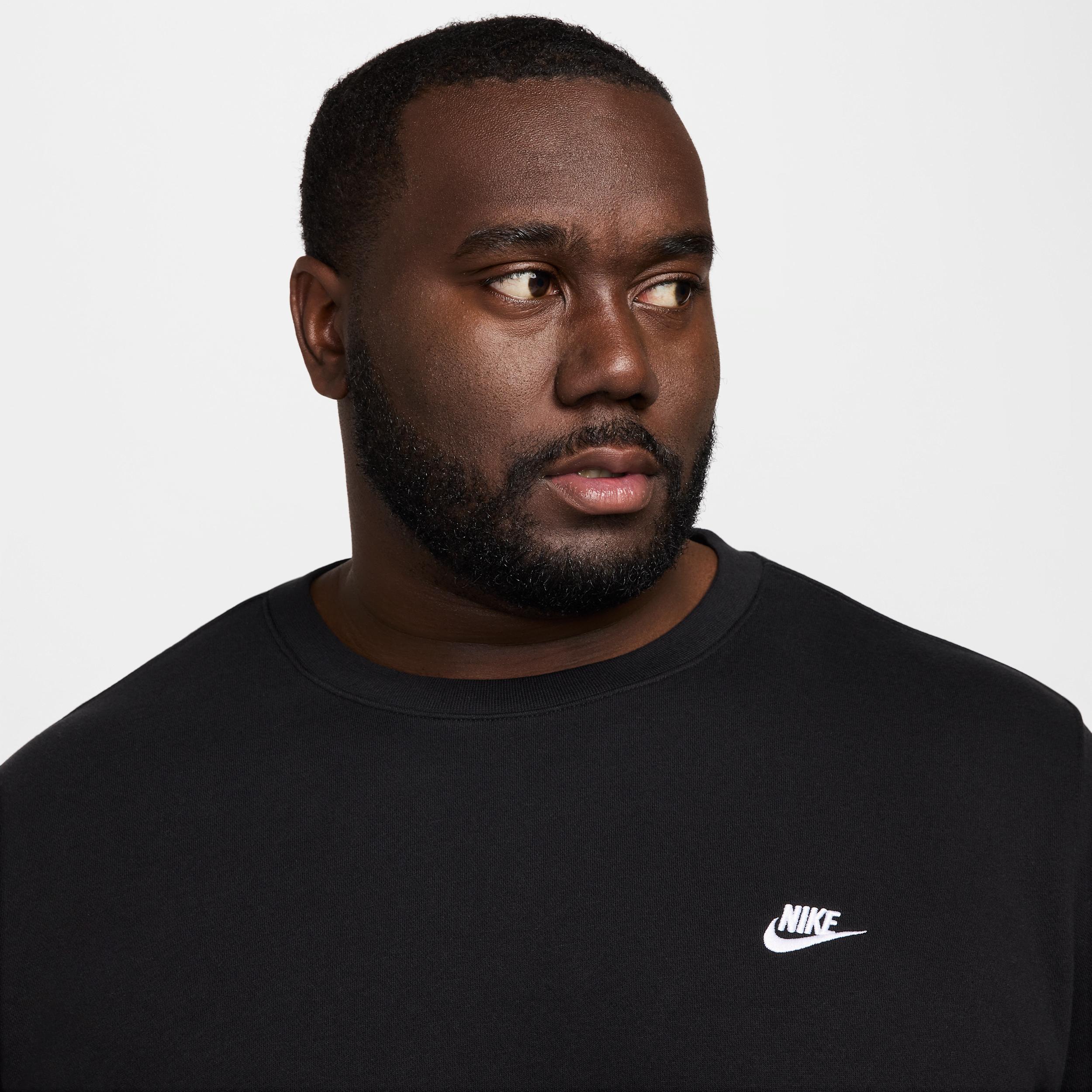 Nike Mens Club Fleece Crew | FN3886-010 Product Image