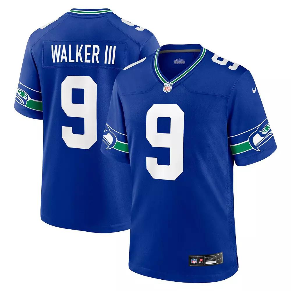 Kenneth Walker III Seattle Seahawks Nike Mens NFL Game Football Jersey | 67NM03LD78F-5Z0 Product Image