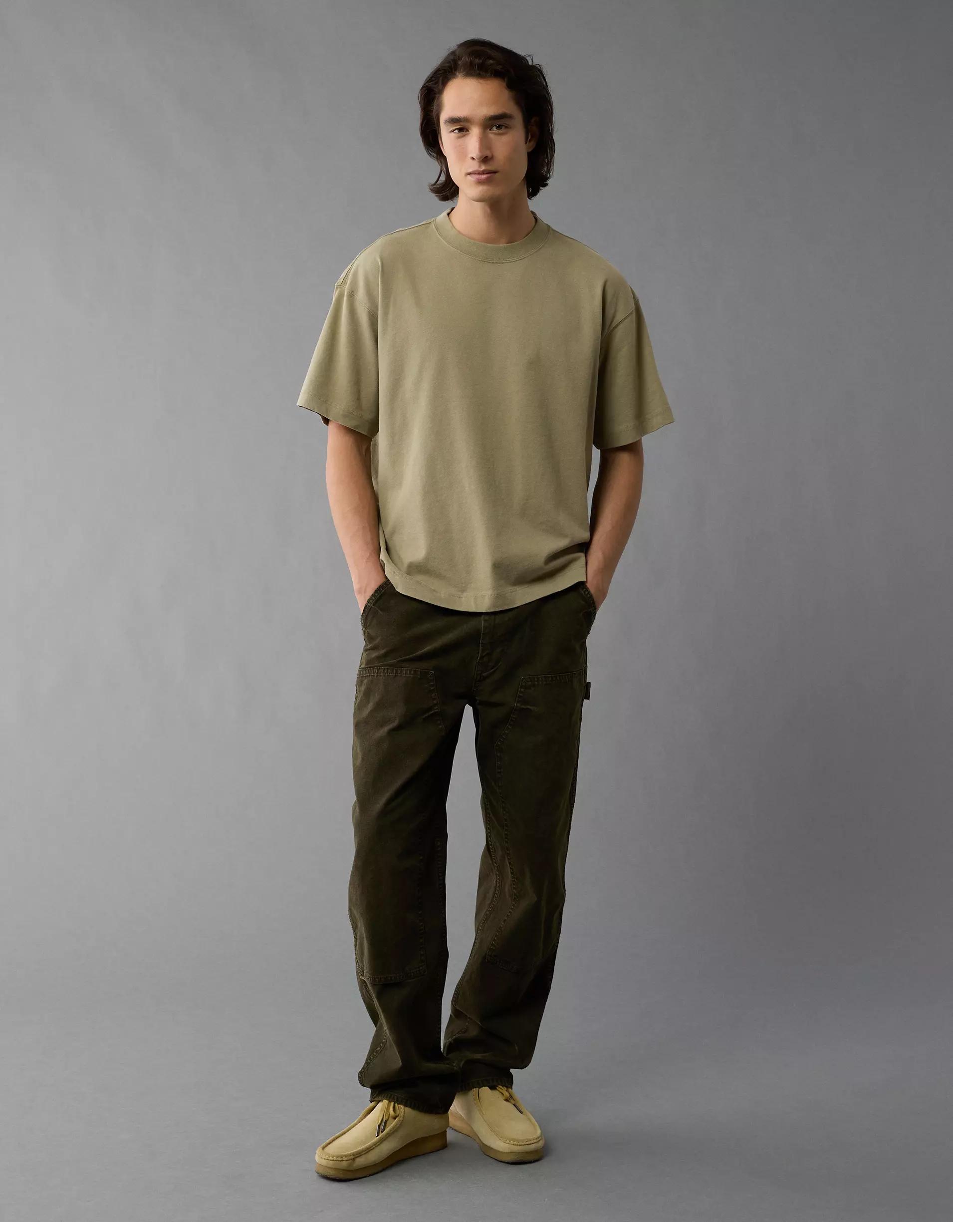 AE Boxy Sueded Jersey T-Shirt Product Image