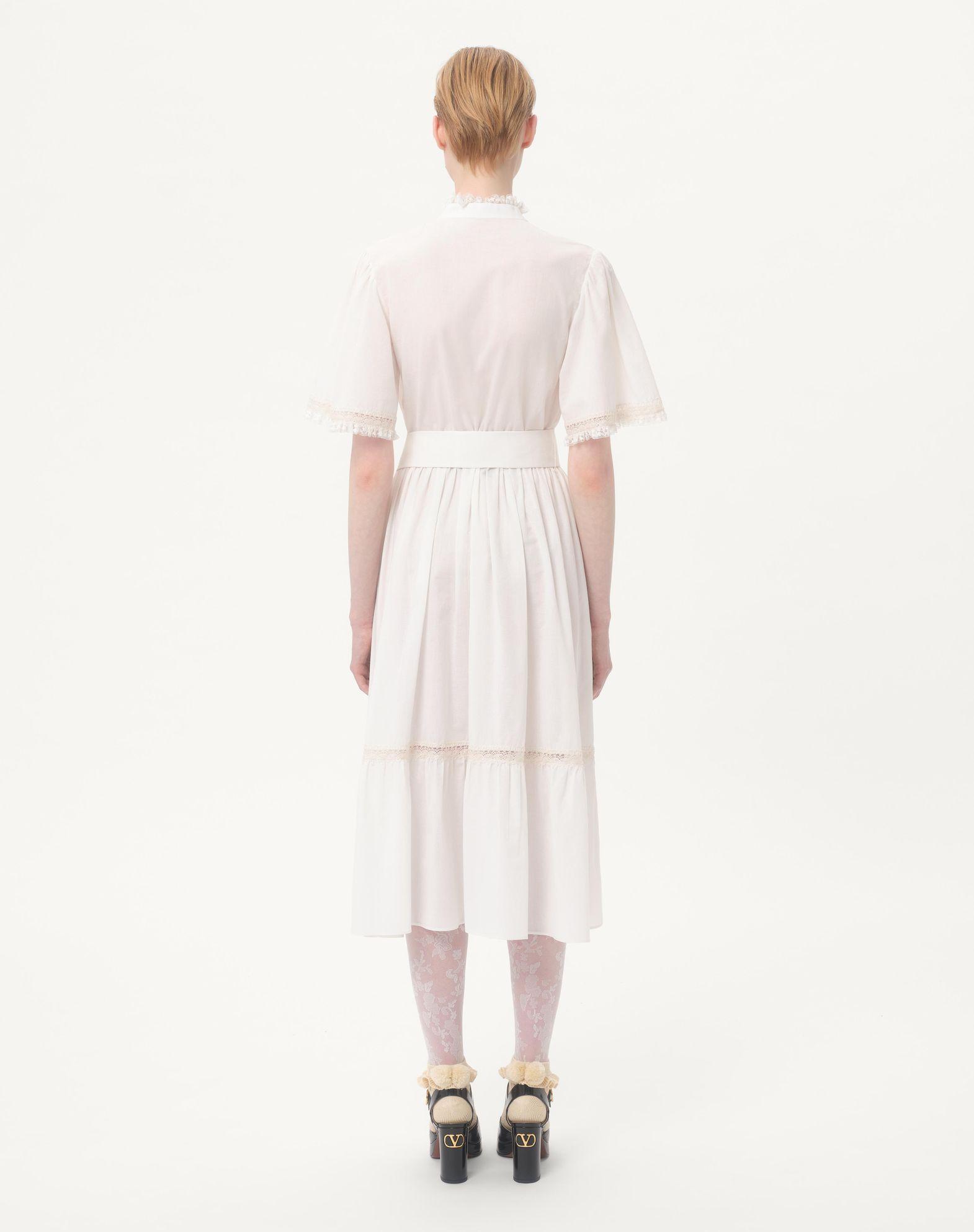 Midi Dress In Cotton Muslin Product Image