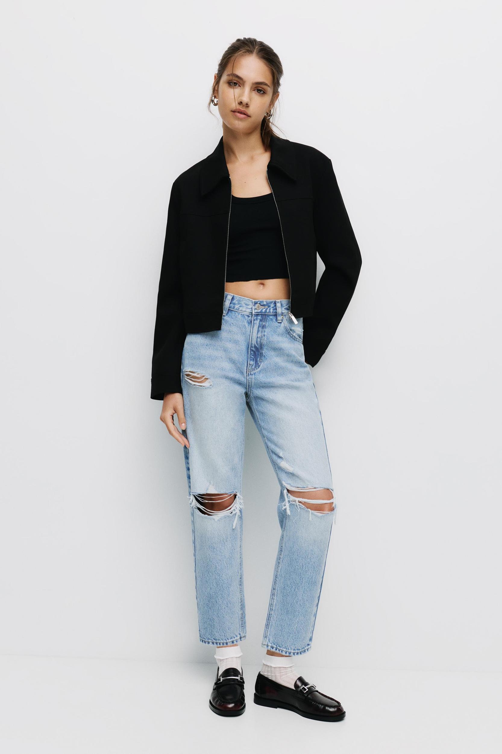 Ripped mom jeans Product Image