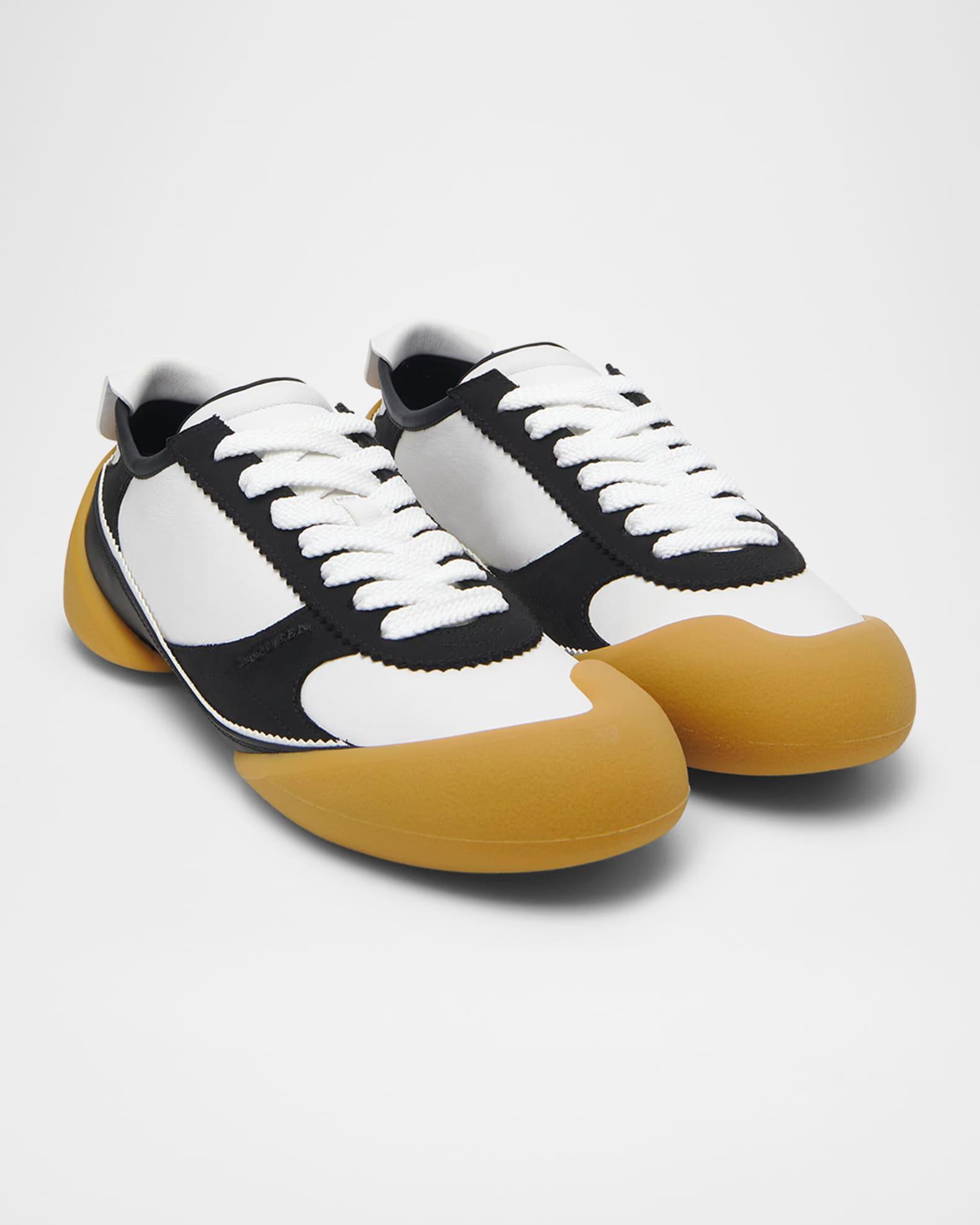 Men's Flexion Leather Low-Top Sneakers Product Image