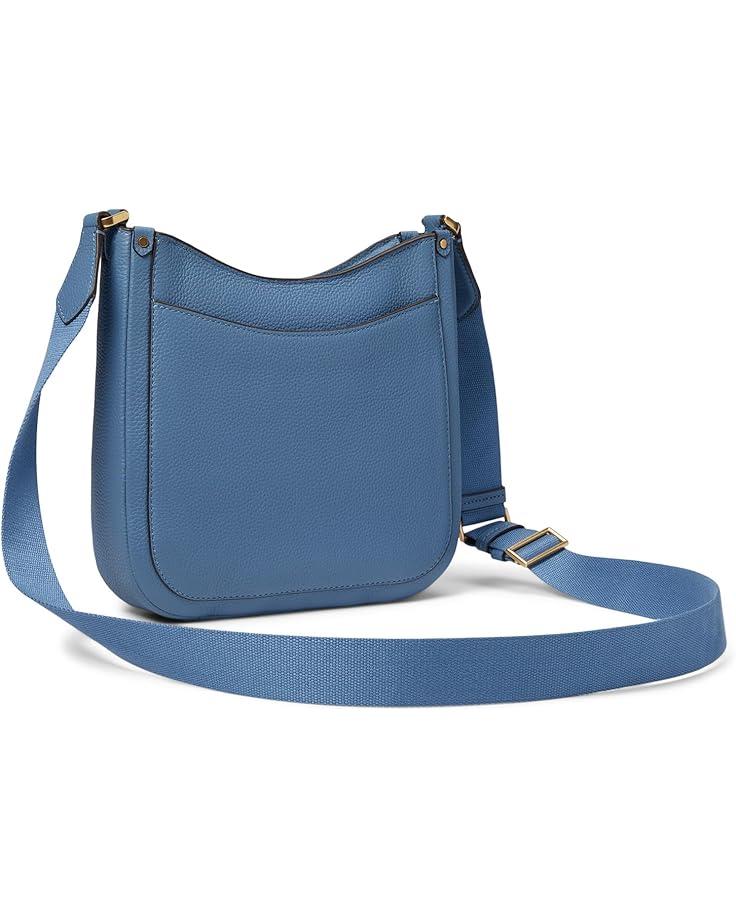 Knott Croc Embossed Leather Medium Crossbody Tote Product Image