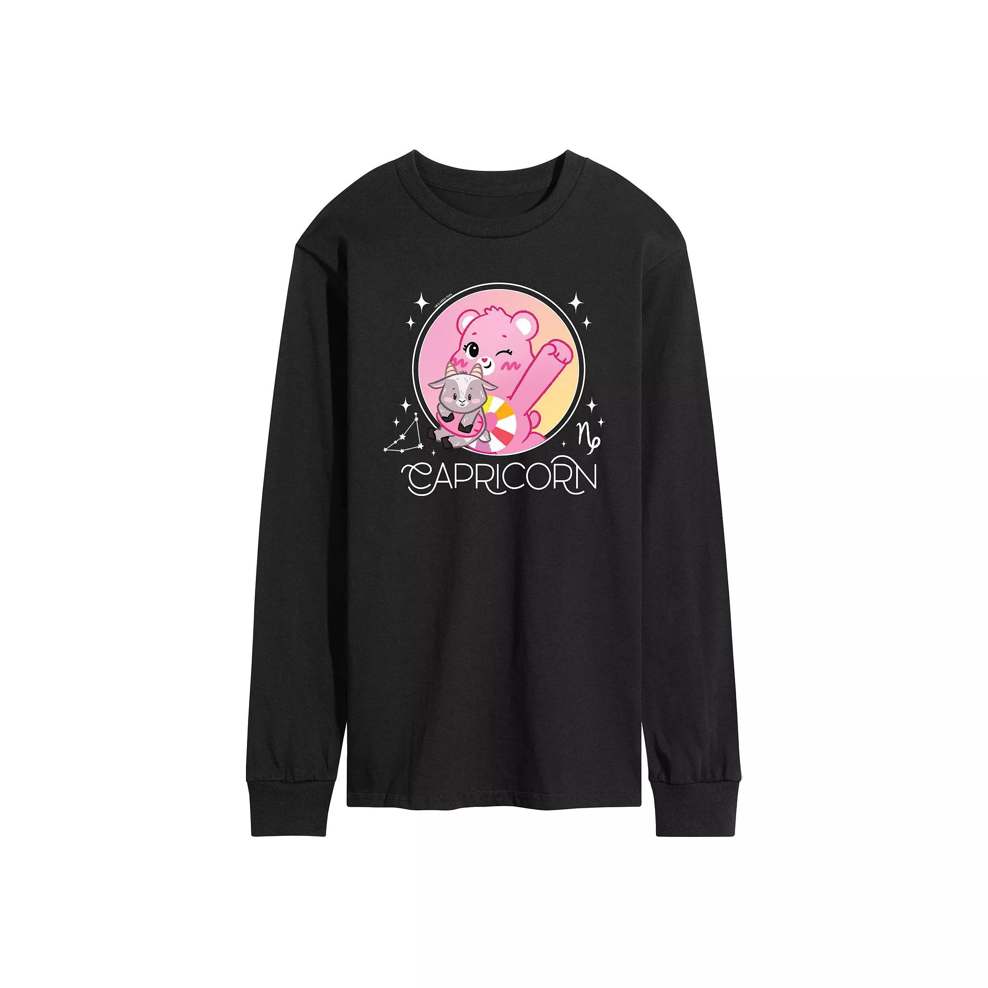Men's Care Bears Capricorn Long Sleeve Graphic Tee,  Product Image
