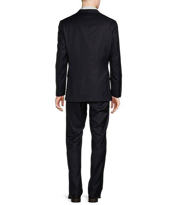 Cremieux Modern Fit Flat Front Stripe 2-Piece Suit Product Image