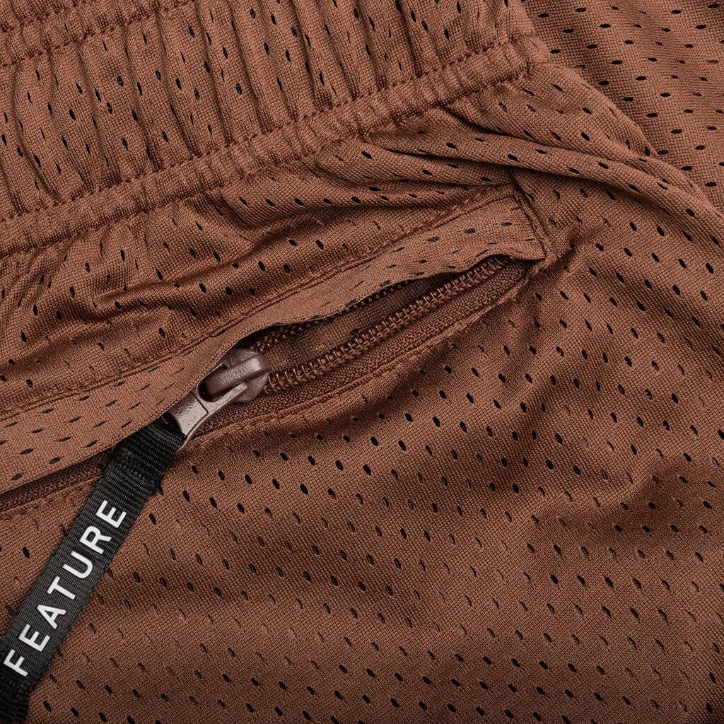 West Mesh Shorts - Crimson Male Product Image