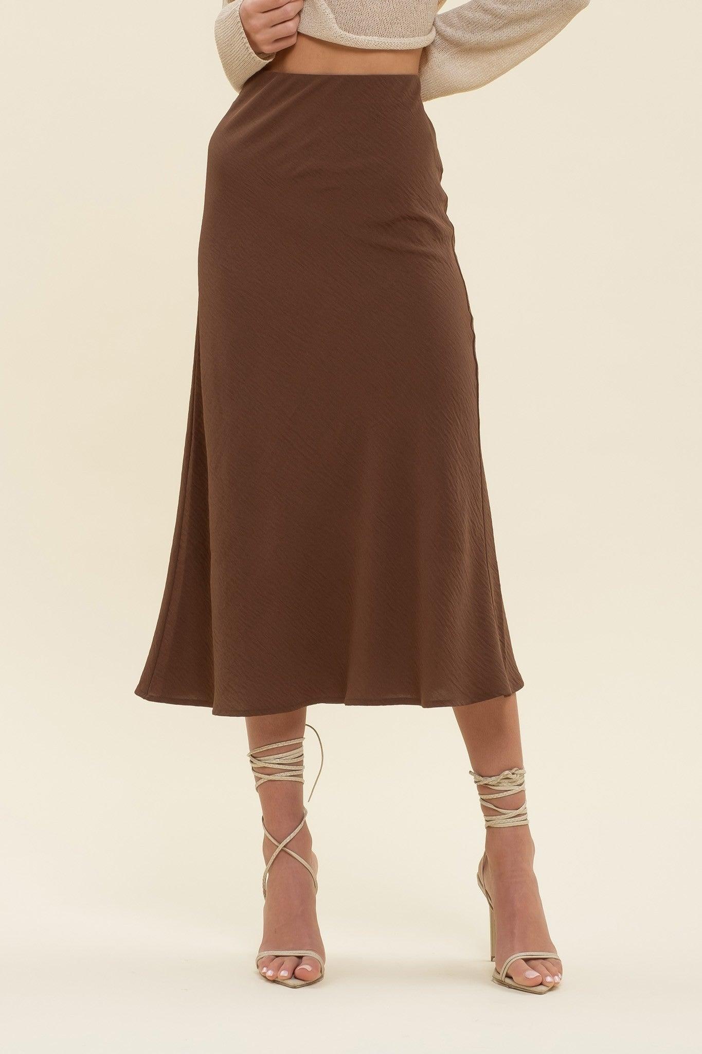 Slip Midi Skirt Product Image