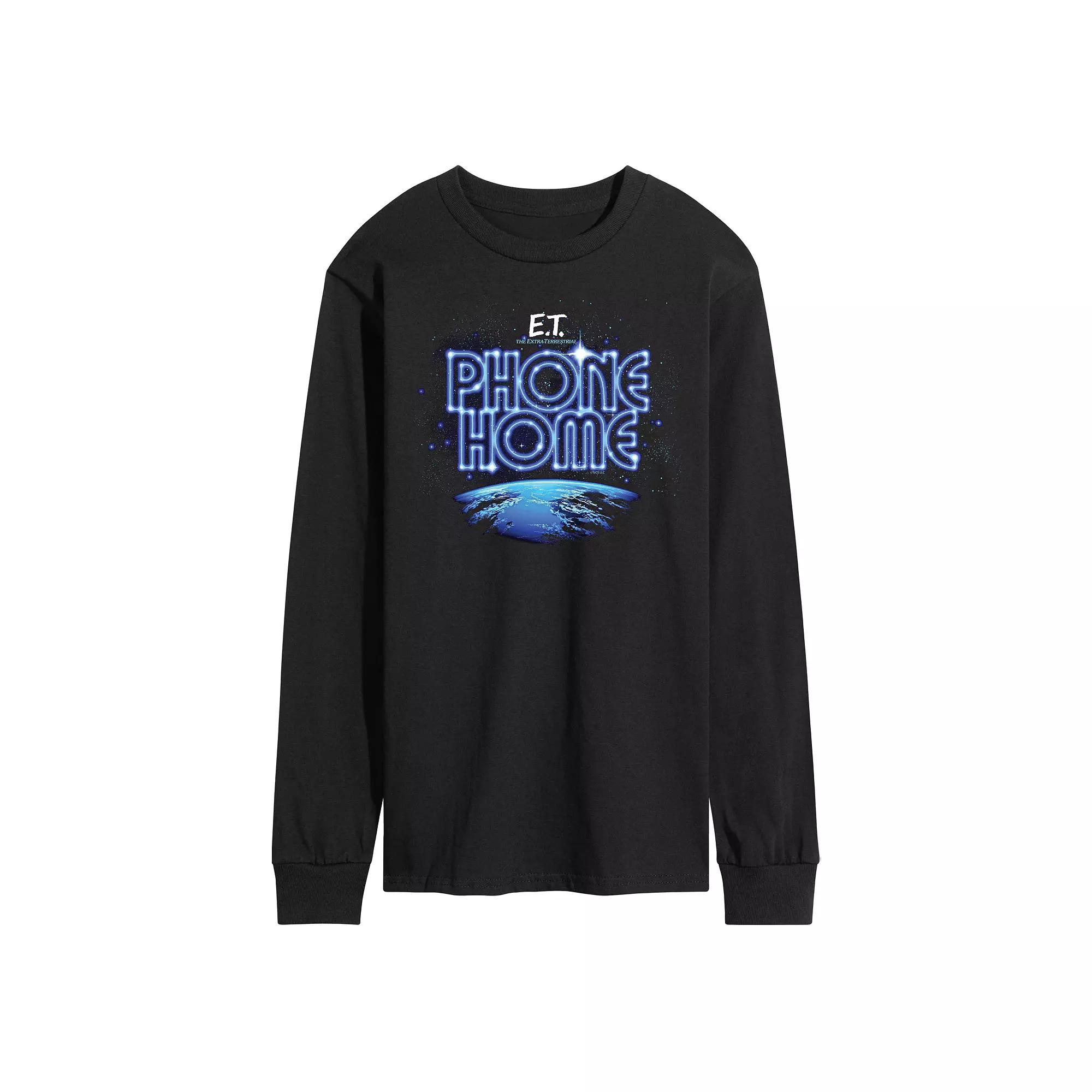 Men's ET Phone Home Long Sleeve Tee,  Product Image