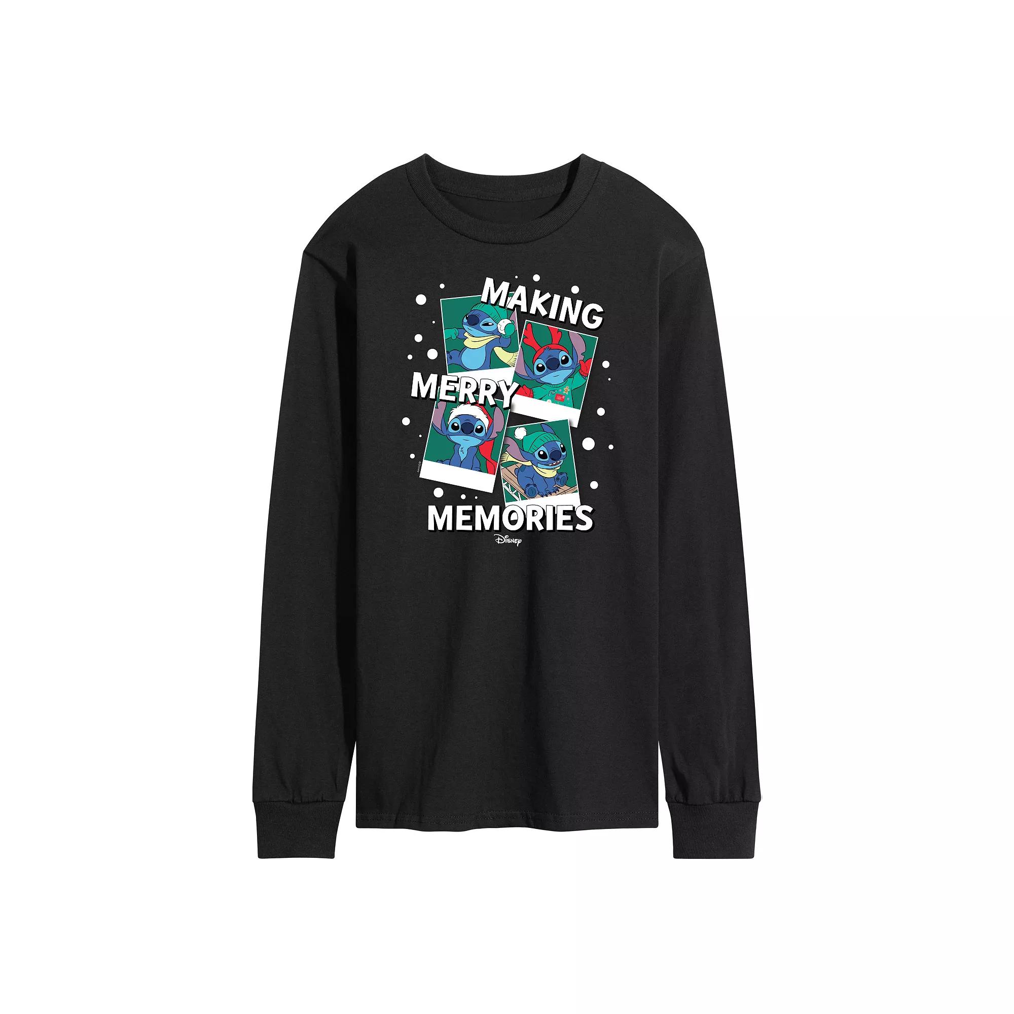 Men's Pokemon Sprigatito Stats Long Sleeve Graphic Tee,  Product Image