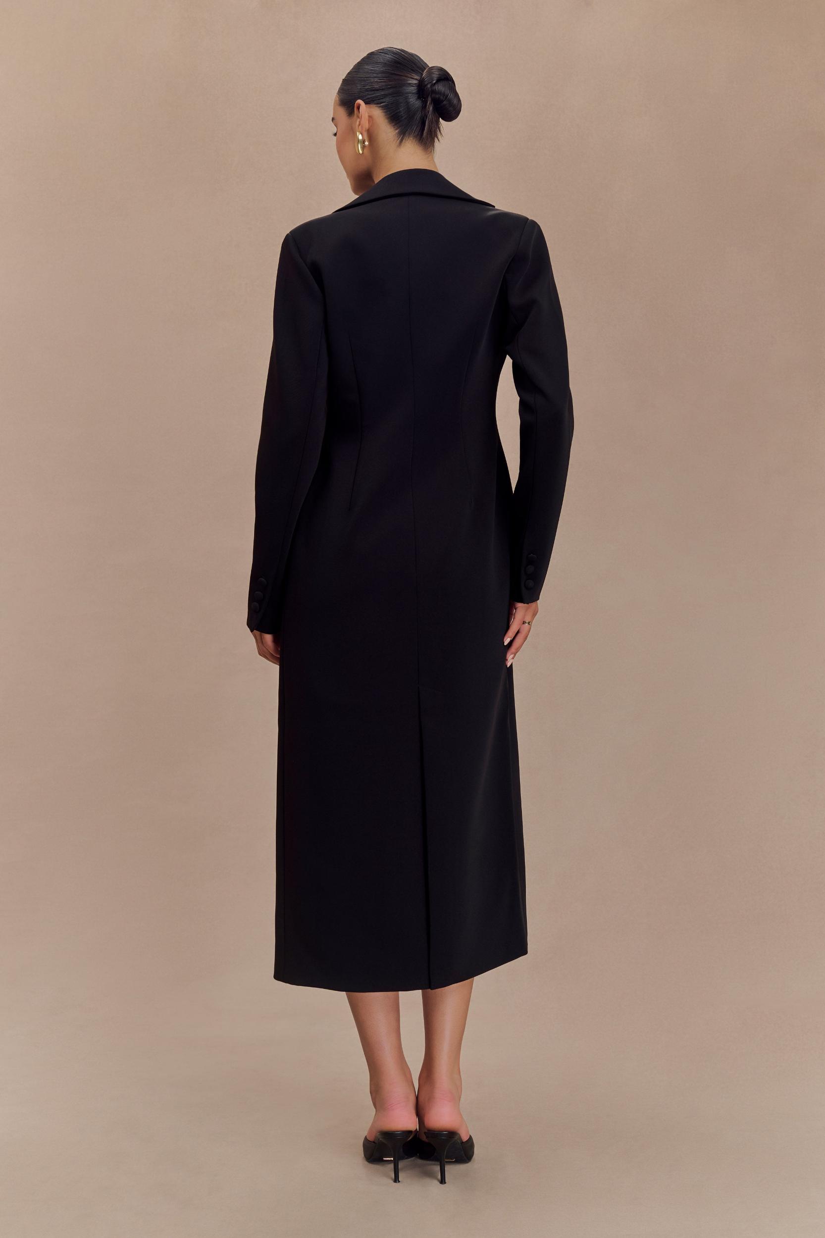 Caviar Suiting Coat - Black Product Image