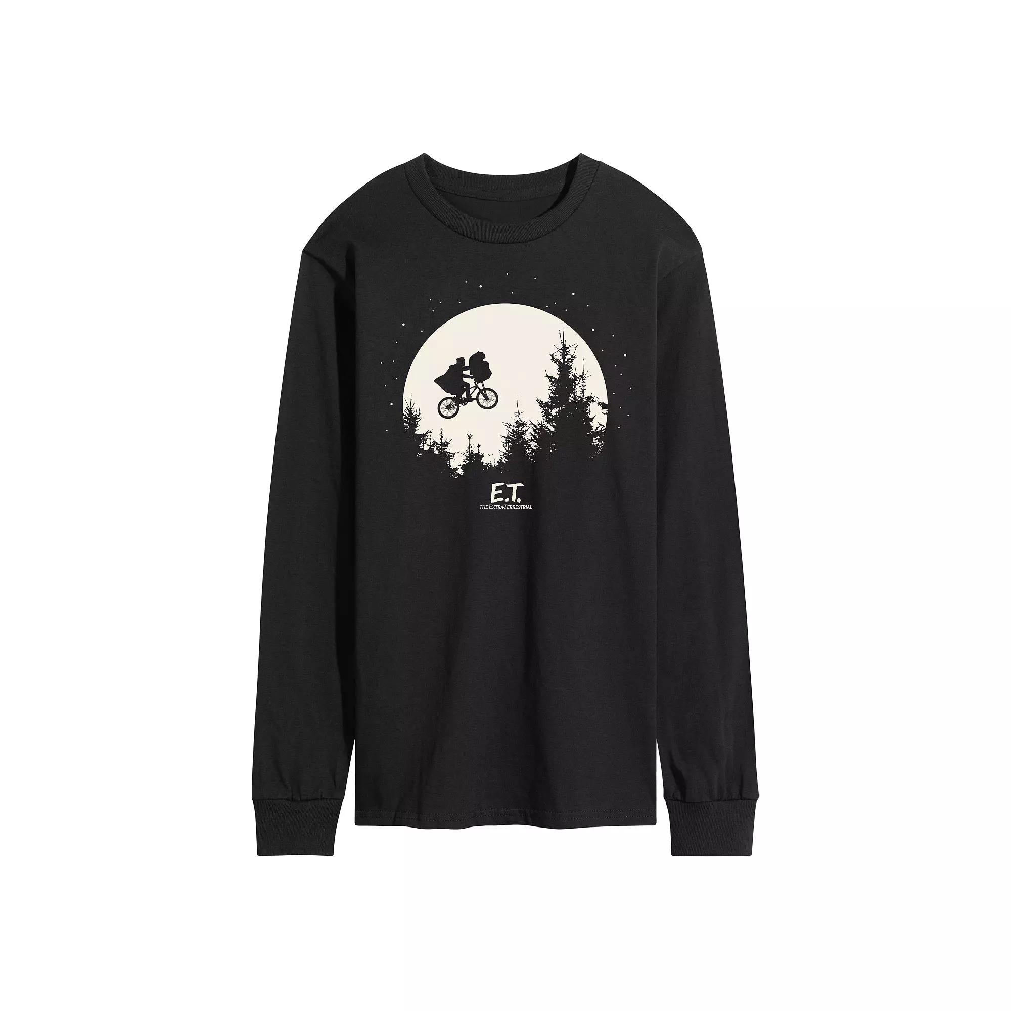 Men's ET Bike Moon Long Sleeve Tee,  Product Image