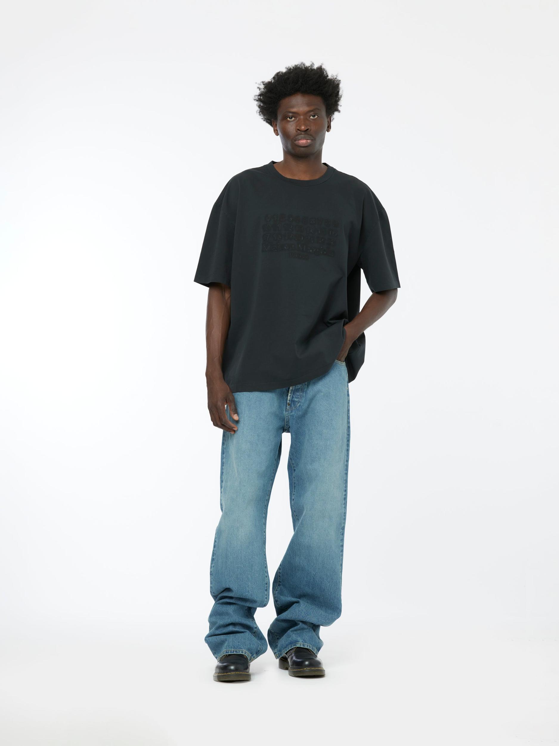 Heavy Jersey T-Shirt (Washed Black) Product Image