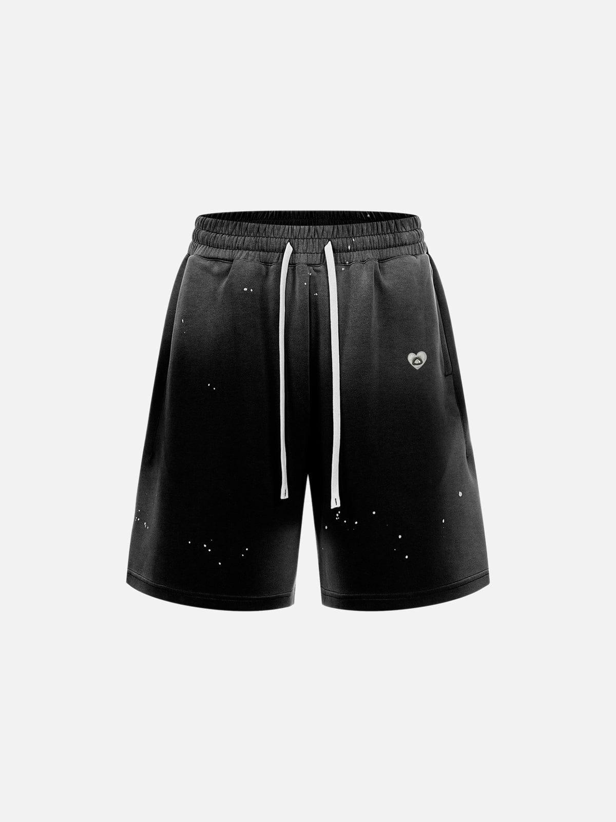 Aelfric Eden Washed Paint Splatter Shorts Product Image