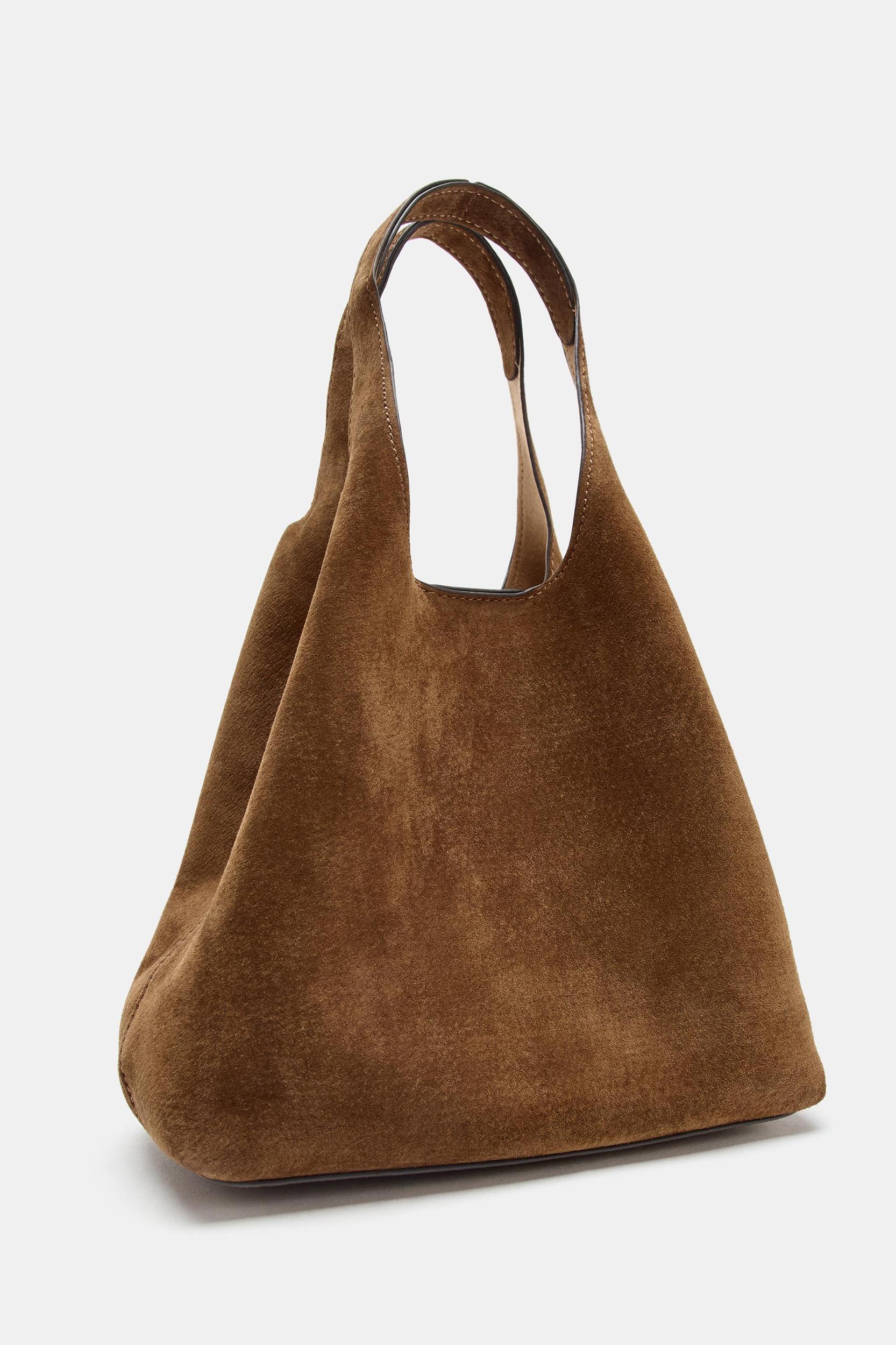 LEATHER MINI SHOPPER Product Image
