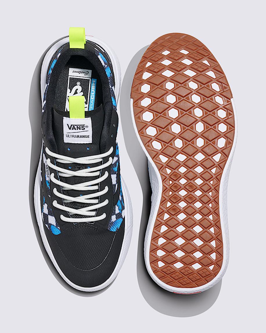 Customs UltraRange EXO Checkerboard Shoe in Customs| Vans US Product Image