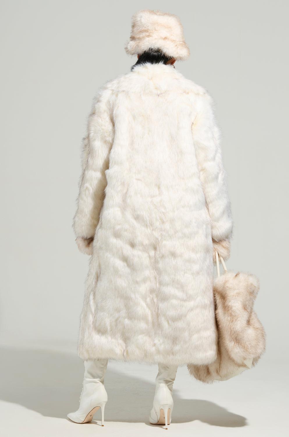 TOASTED MARSHMALLOW FUR COAT Product Image