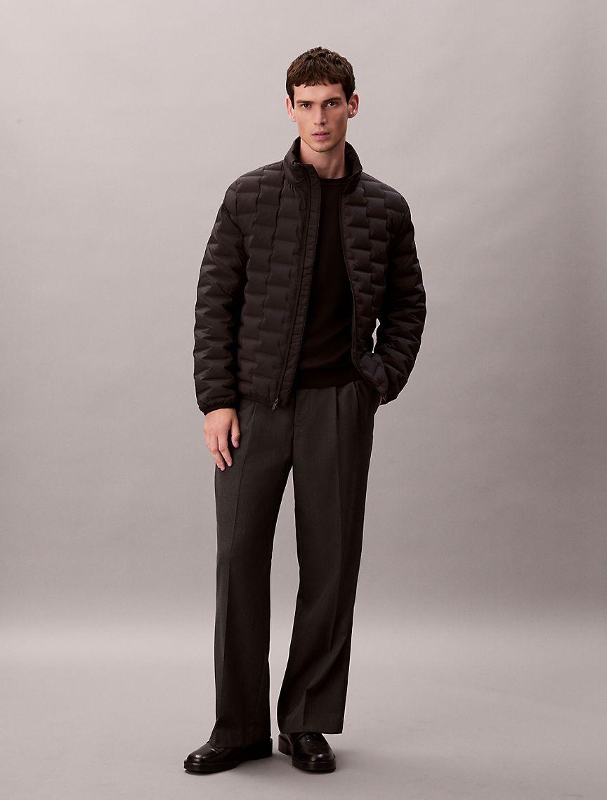 Lightweight Quilted Goose Down Puffer Jacket Product Image