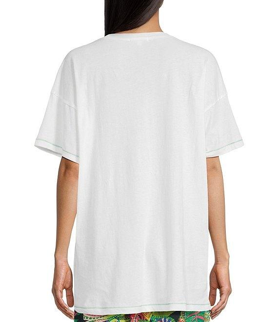 GB Oversized Destination Tropical Graphic T-Shirt Product Image