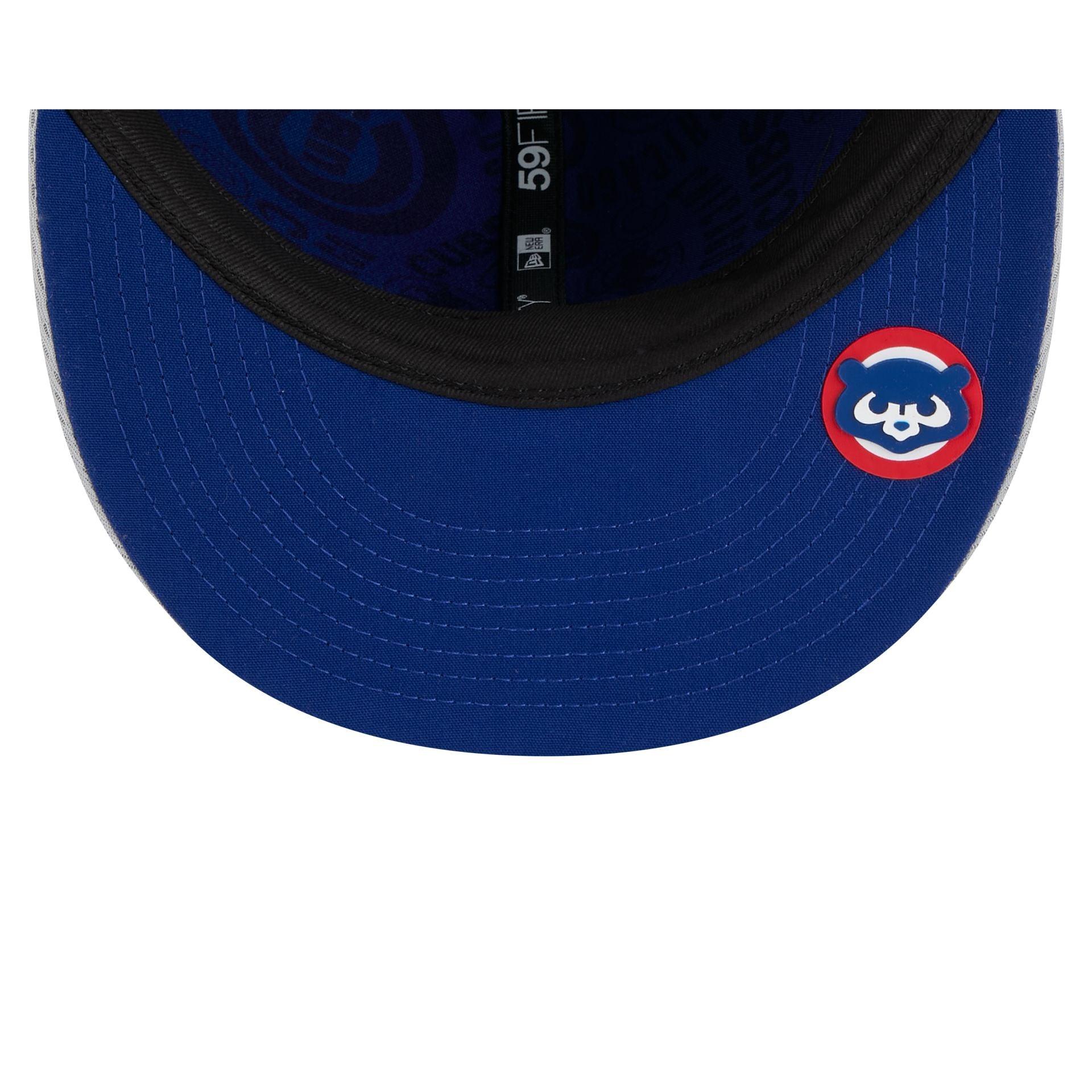 Chicago Cubs 2025 Clubhouse Gray 59FIFTY Fitted Hat Male Product Image