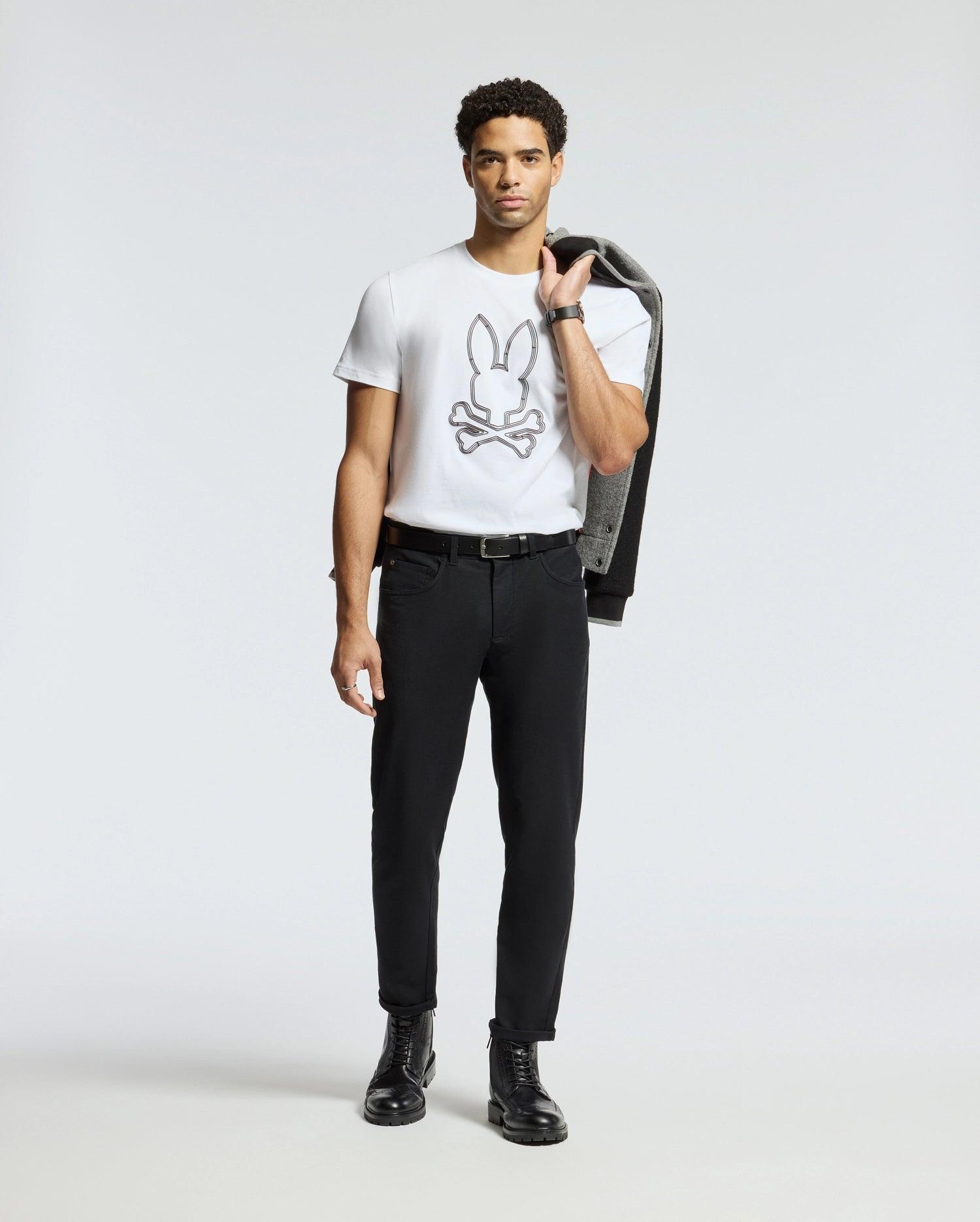 MENS MONARC FRONT BUNNY GRAPHIC TEE - B6U211E200 Product Image