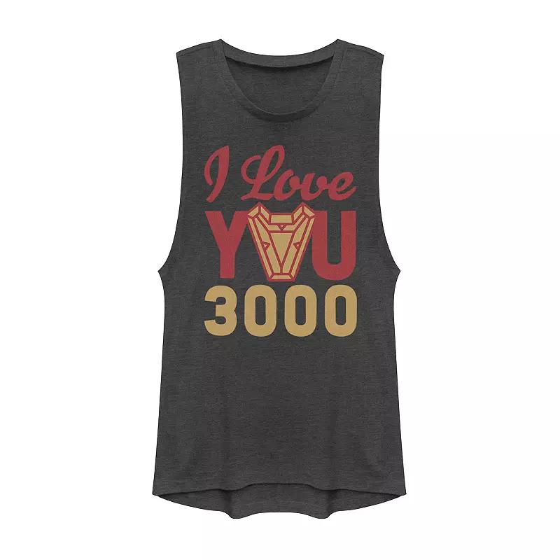 Disney's Minnie Mouse Distressed Framed Portrait Juniors' Muscle Tank Top, Girl's,  Product Image