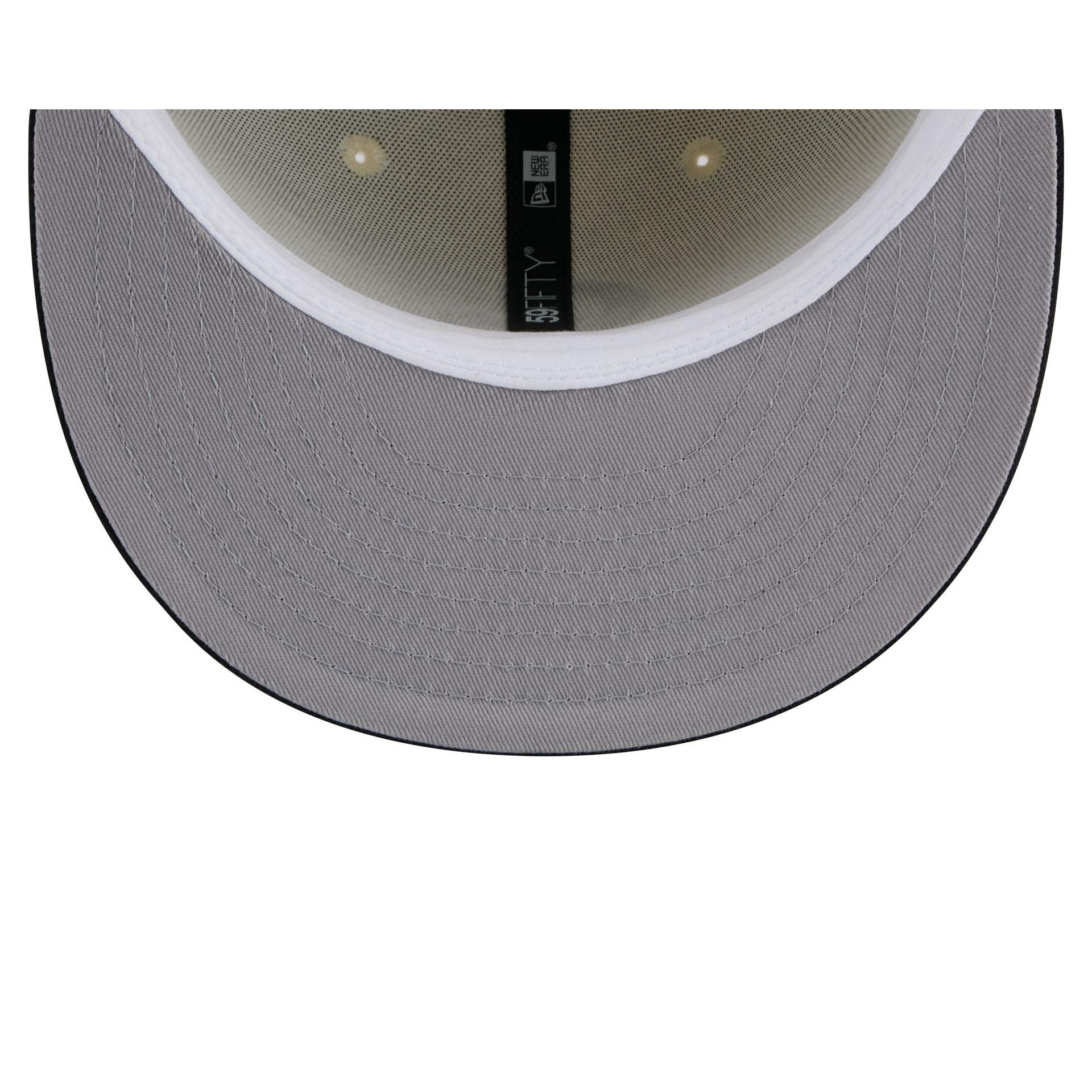 Colorado Rockies Chrome 59FIFTY Fitted Hat Male Product Image