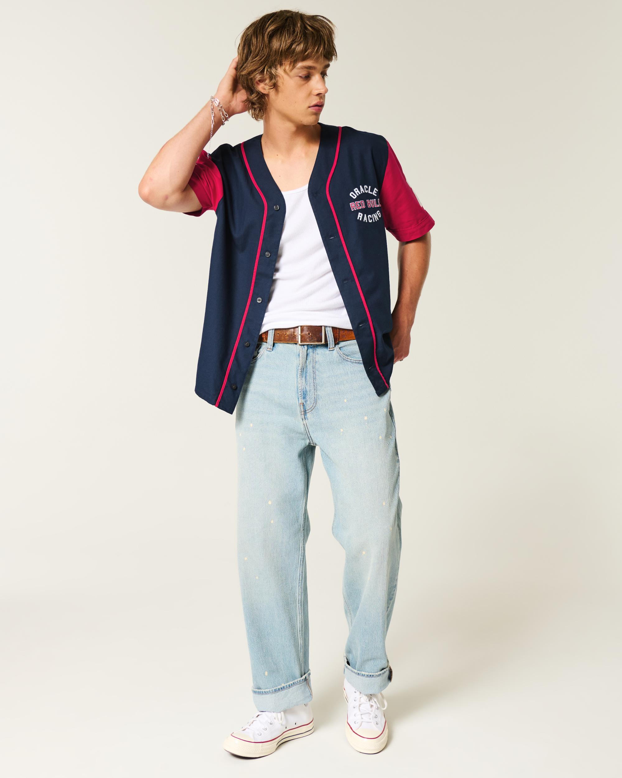 Boxy Oracle Red Bull Racing Baseball Jersey Product Image