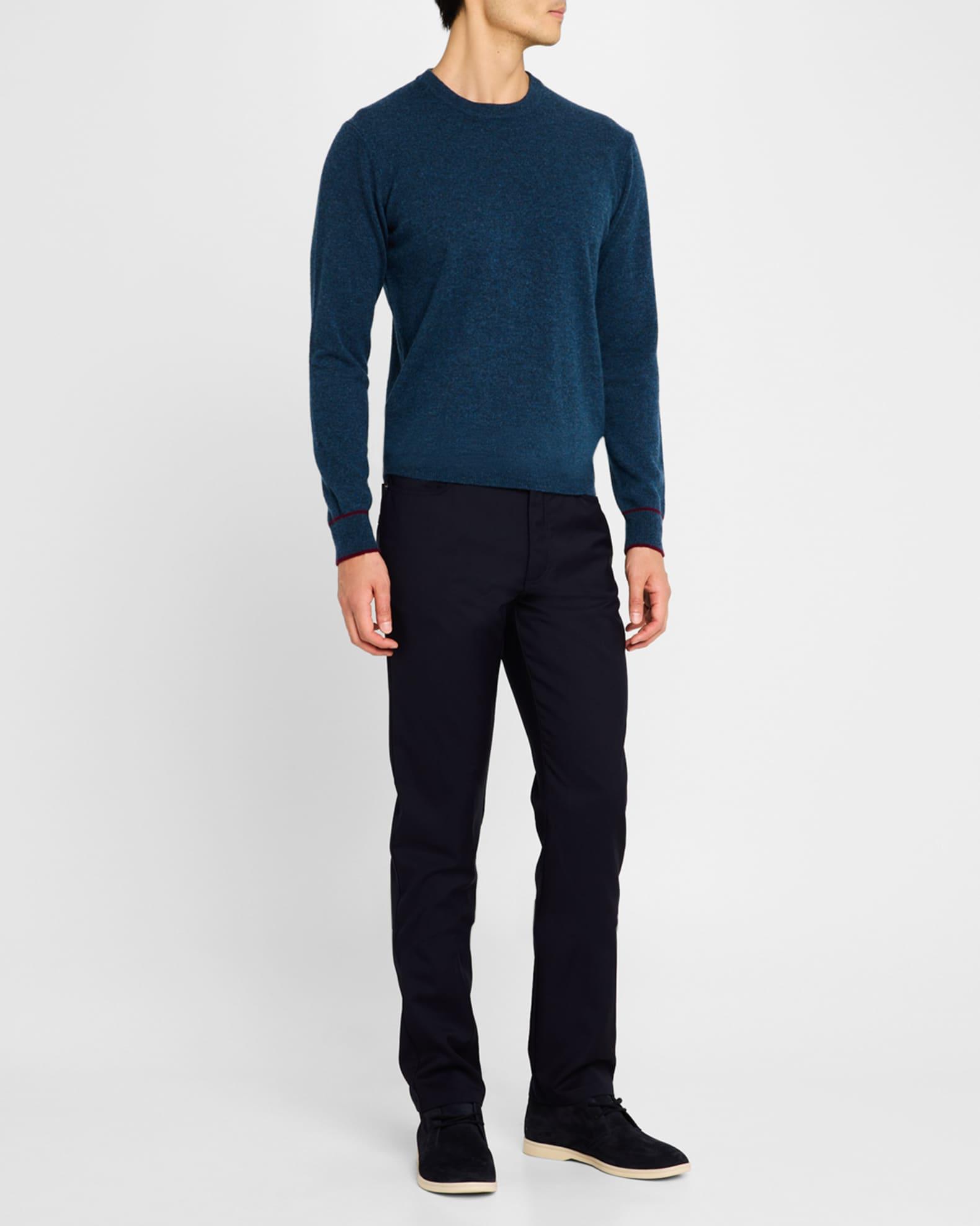 Mens Recycled Cashmere Crewneck Sweater Product Image