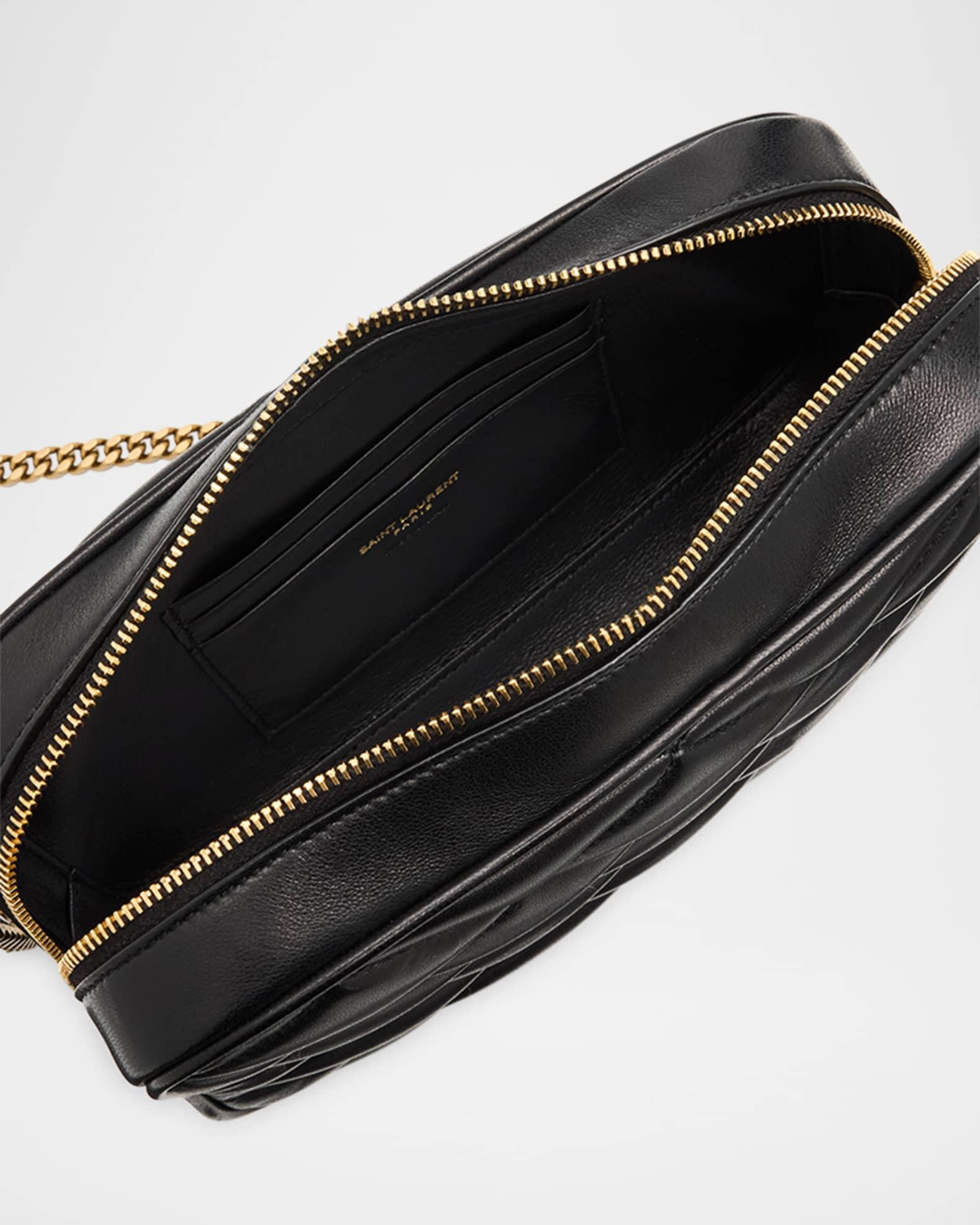 Mini Camera Bag in Quilted Leather Product Image