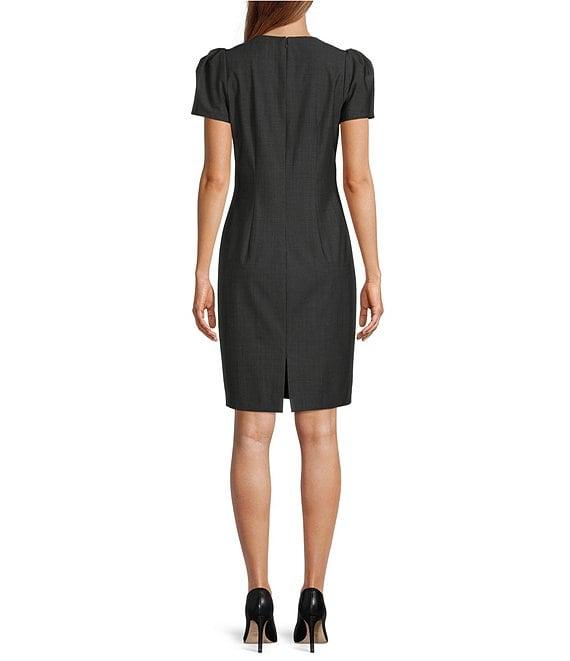 Antonio Melani Short Balloon Sleeve Piper Dress Product Image