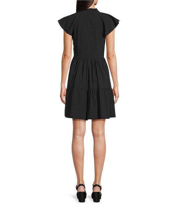 Alex Marie Vanya V-Neck Short Sleeve Dress Product Image