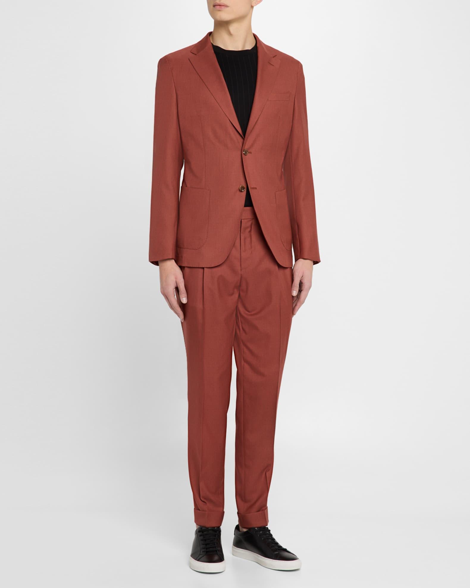 Men's Peet Pleated Trousers Product Image