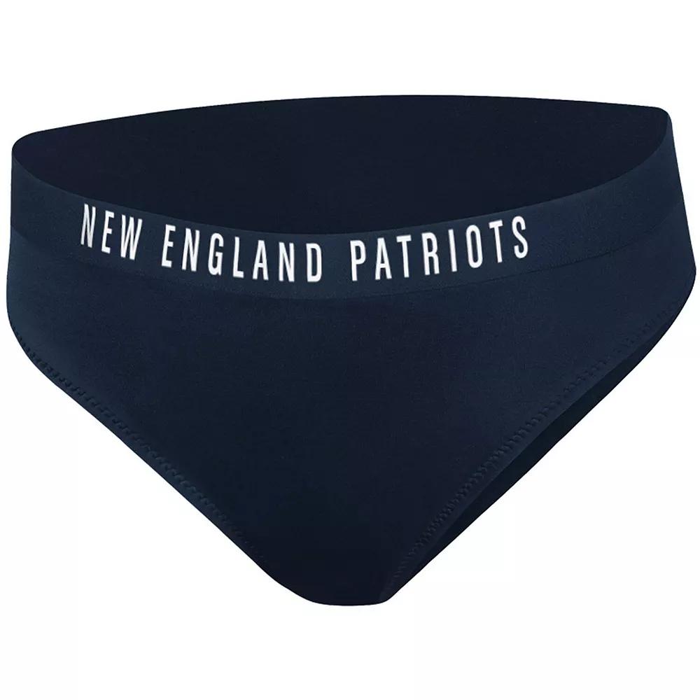 Women's G-III 4Her by Carl Banks Navy New England Patriots All-Star Bikini Bottom,  Product Image