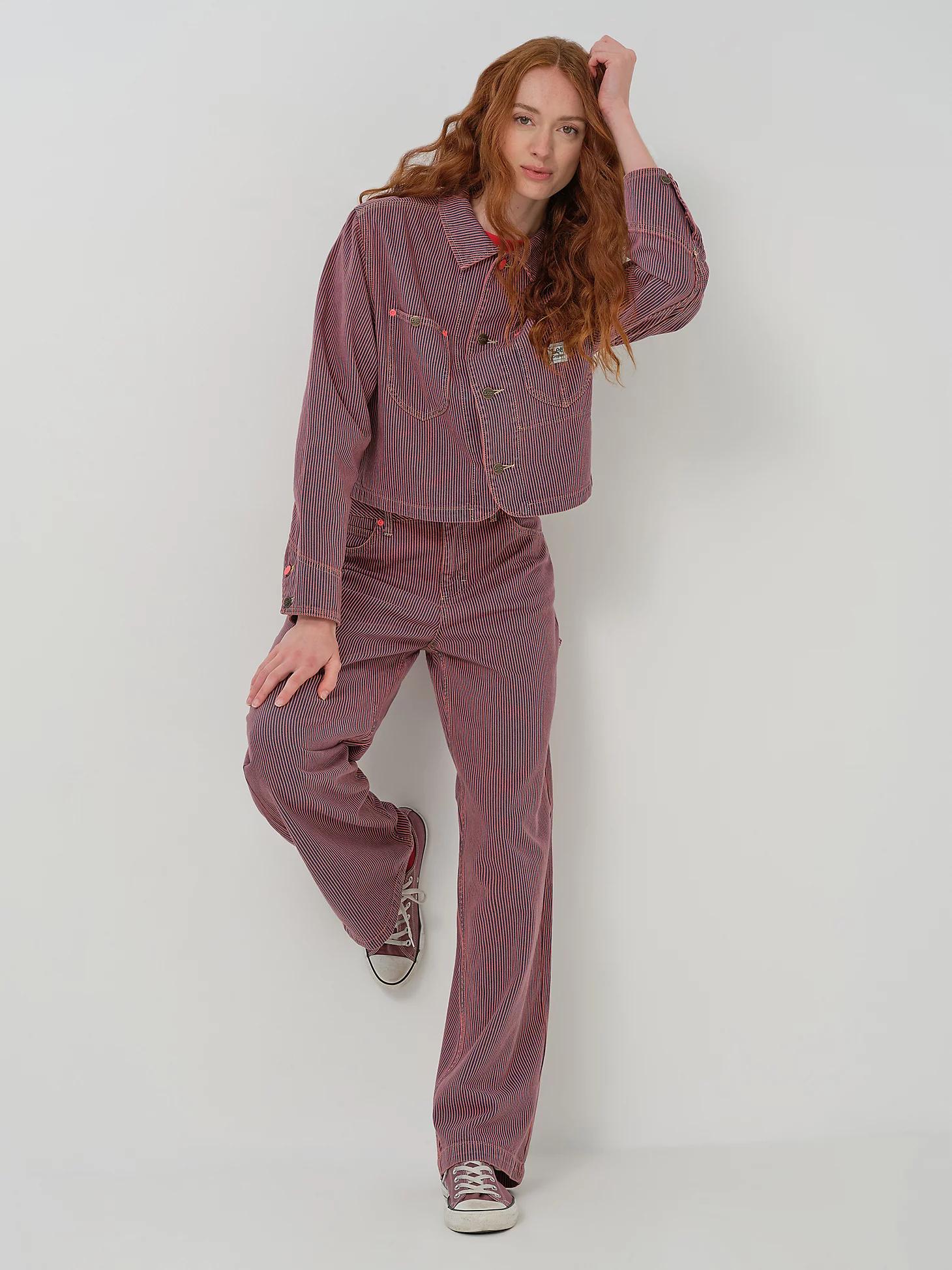 Women's Lee® x Crayola® Limited Edition Colors Loose Straight Carpenter Jean | Women's Jeans | Lee® Product Image