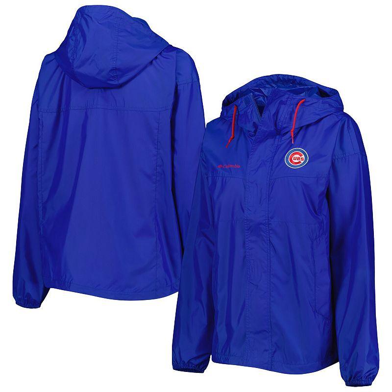Women's Columbia Royal Chicago Cubs Flash Challenger Windbreaker Jacket,  Product Image