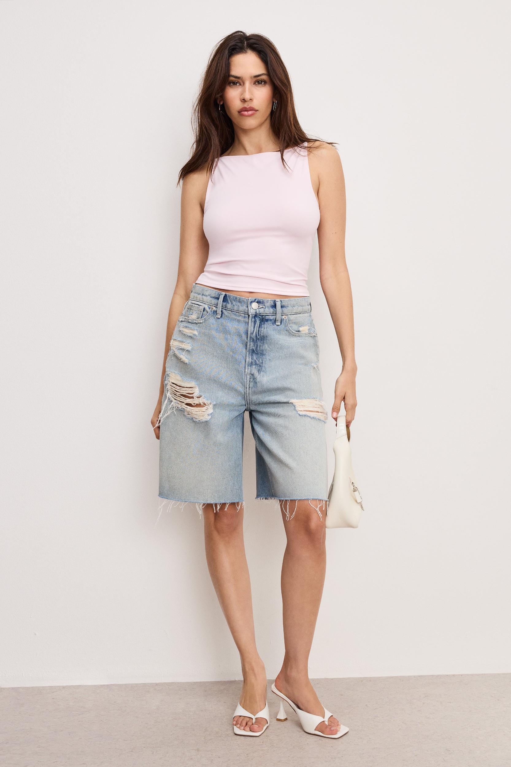 WEIGHTLESS SCUBA SLEEVELESS TANK | COTTON CANDY PINK003 Product Image