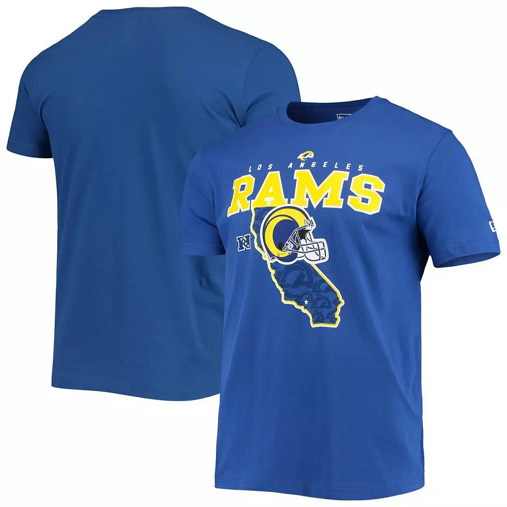 Men's New Era Royal Los Angeles Rams Local Pack T-Shirt,  Product Image