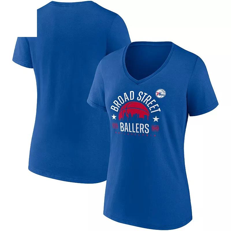 Women's Fanatics Branded Black Phoenix Suns Hometown Collection Valley Proud V-Neck T-Shirt,  Product Image