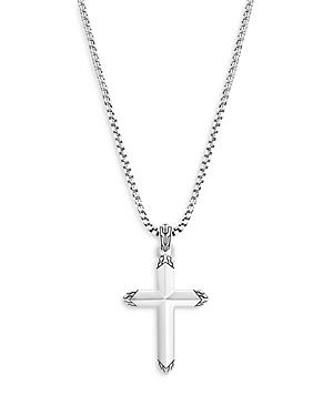 John Hardy Sterling Silver Classic Chain Cross Pendant Necklace, 26 Product Image