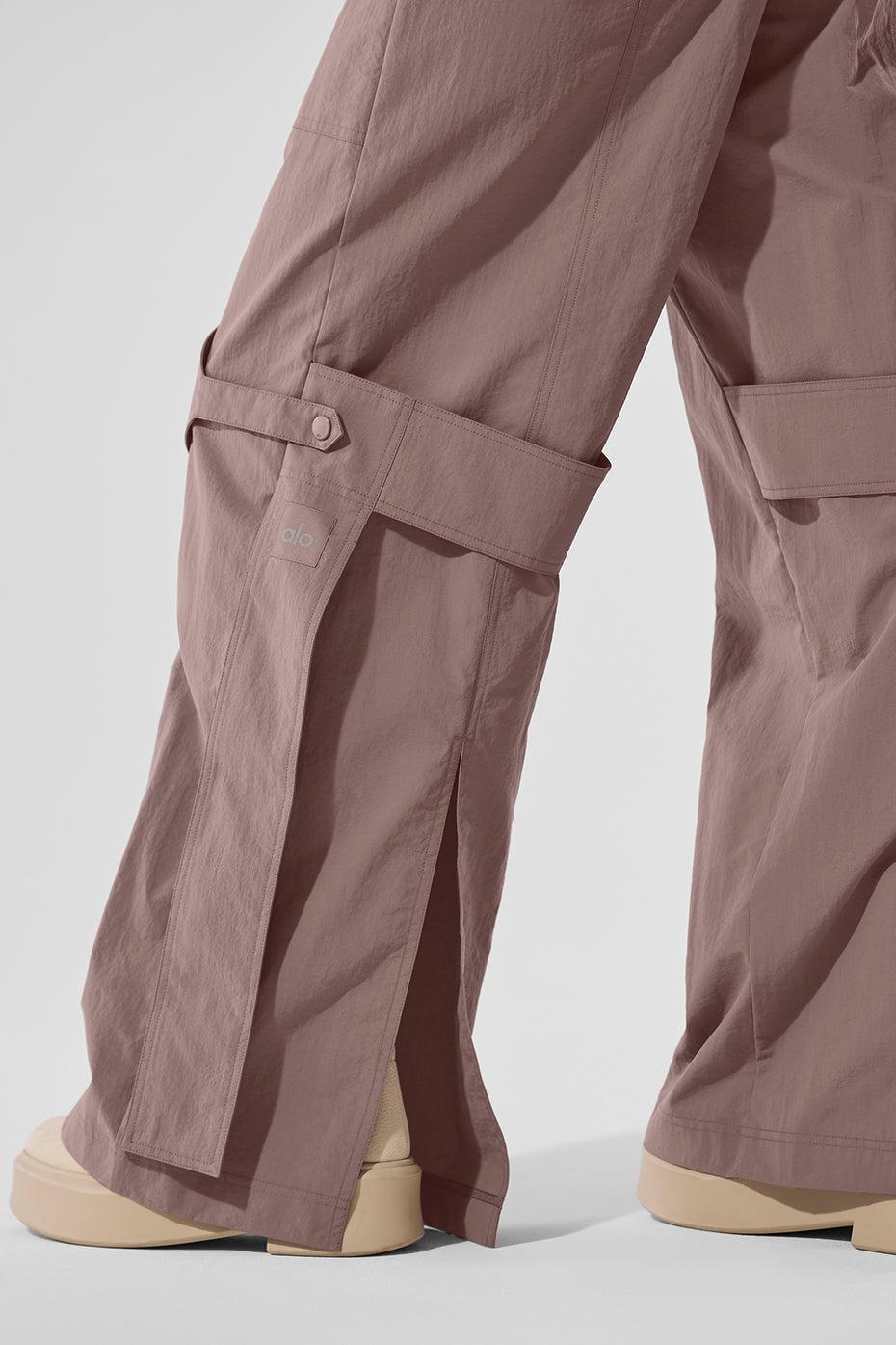 High-Waist Voyager Trouser - Mushroom Female Product Image