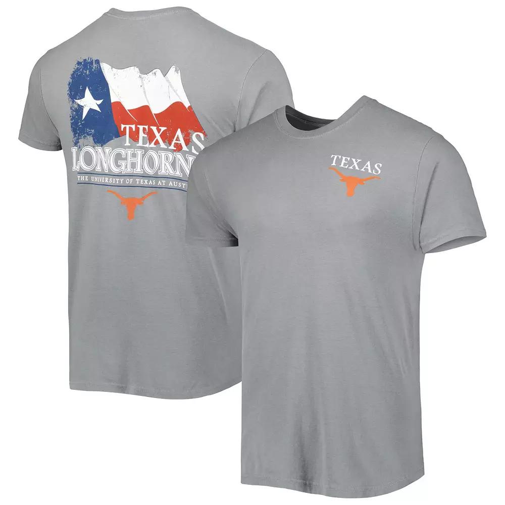 Men's Gray Texas Longhorns Hyperlocal Flying T-Shirt,  Product Image