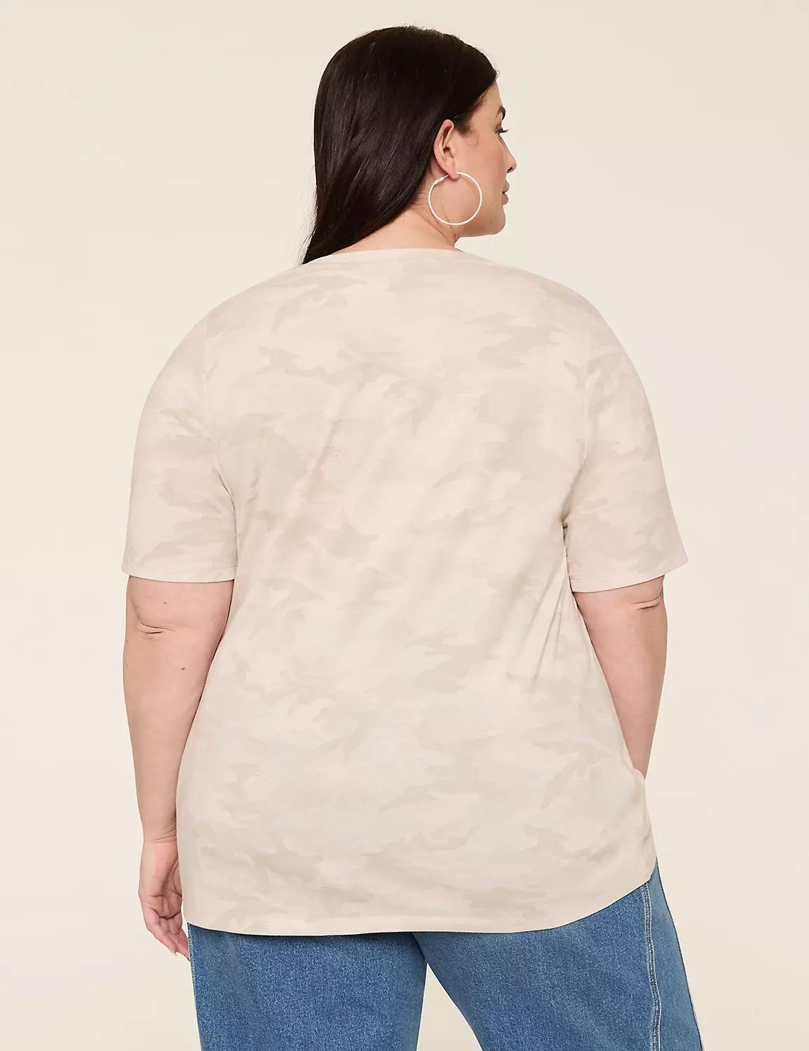 Perfect Sleeve V-Neck Tee Product Image