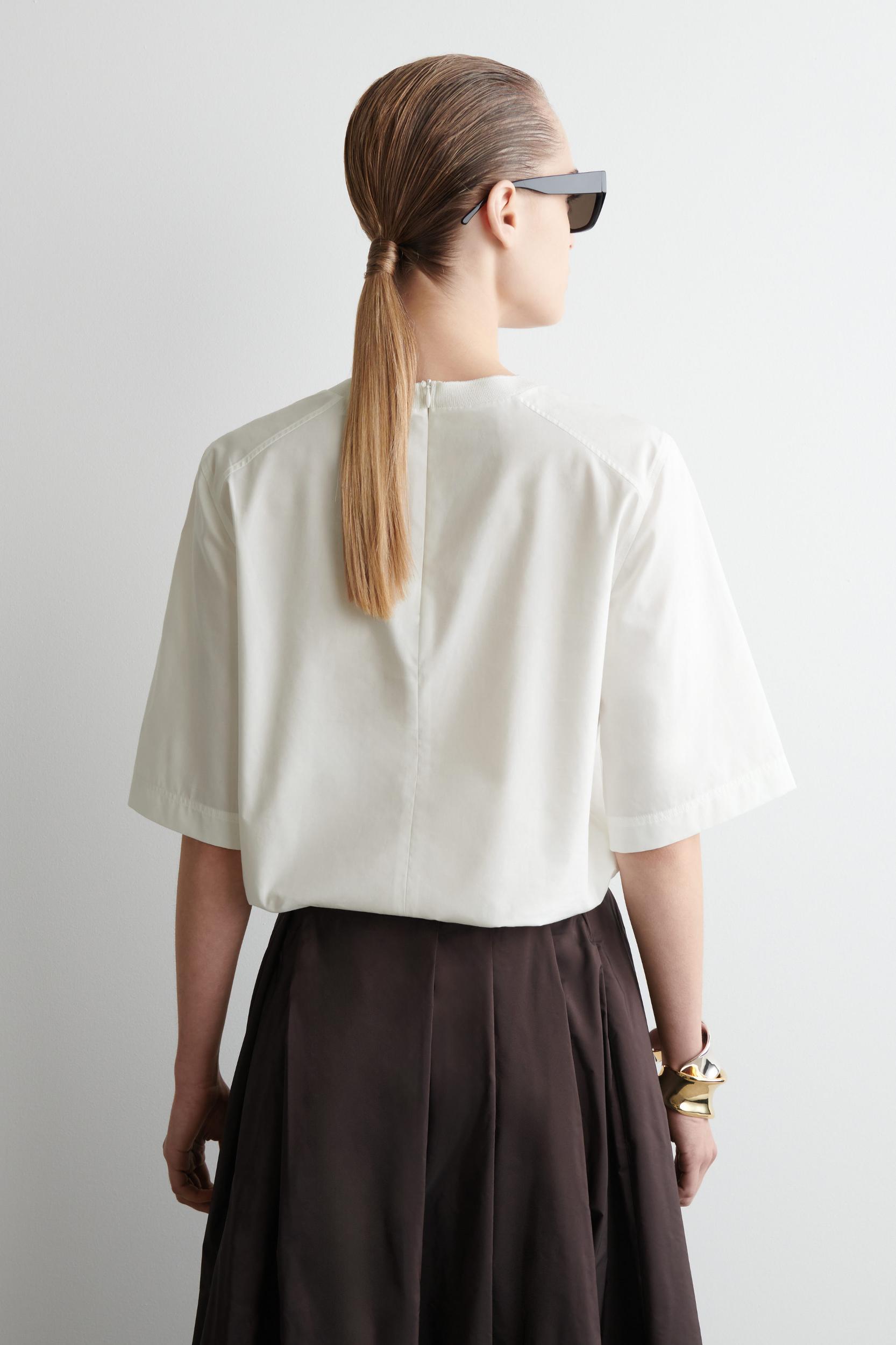 WOVEN COTTON TOP Product Image