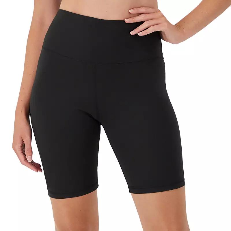 Women's Hanes Moves™ High-Waisted 7.25-in. Bike Shorts with Internal Pocket,  Product Image